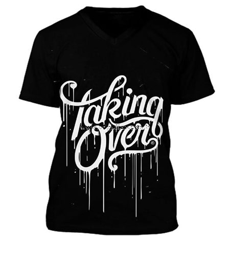 T-shirt V Neck (OT-1)