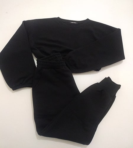 Crop Tracksuit Set