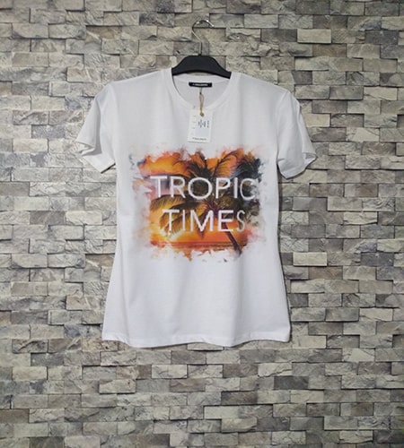 Slim Fit T-shirt Digital Printed